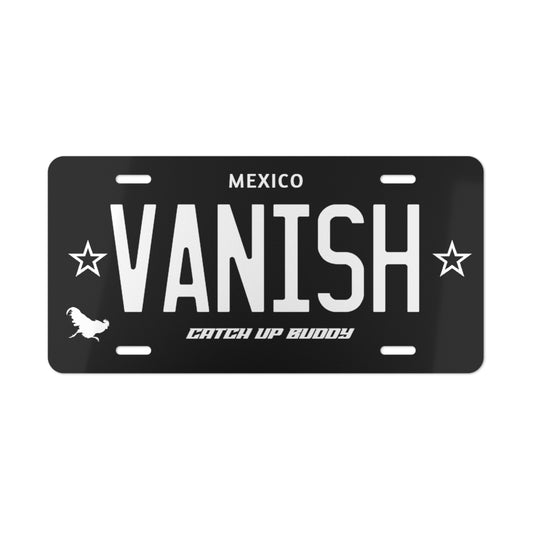 Vanish Mexico Plate